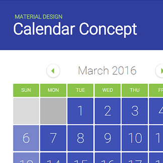 Calendar Concept
