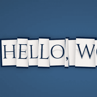 CSS Text Effect